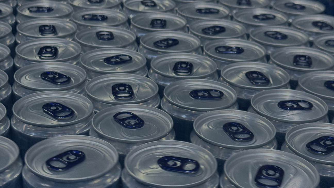 The packaging options - Aluminum, PET and glass