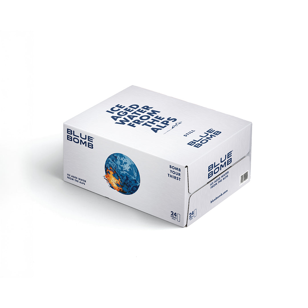 Blue Bomb - Still, 24 tray, Einwegpfand